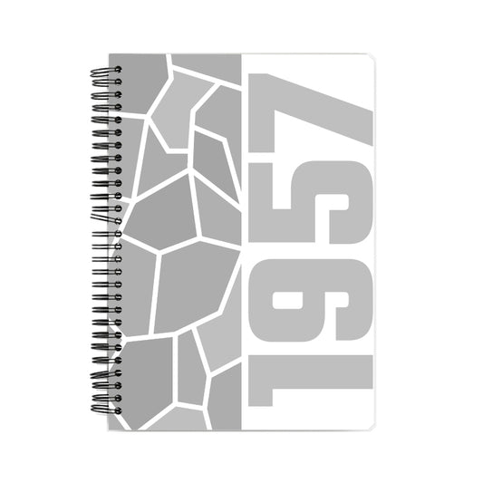 1957 Year Notebook (White)