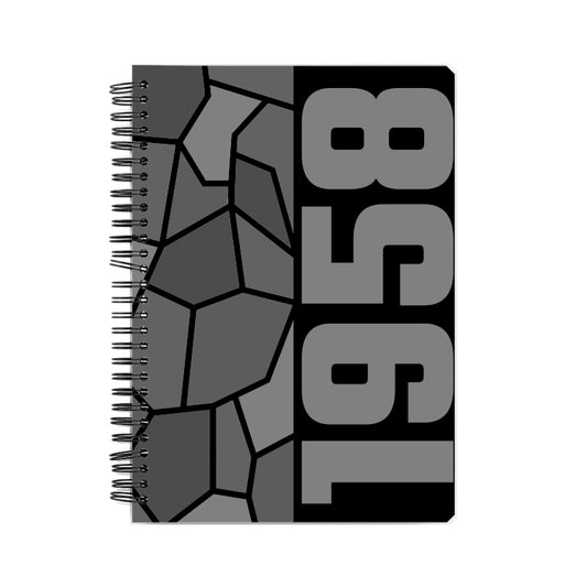 1958 Year Notebook (Black)