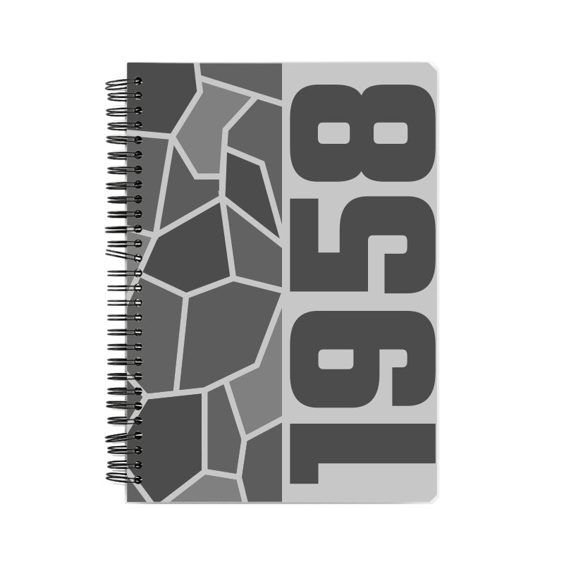 1958 Year Notebook (Melange Grey)