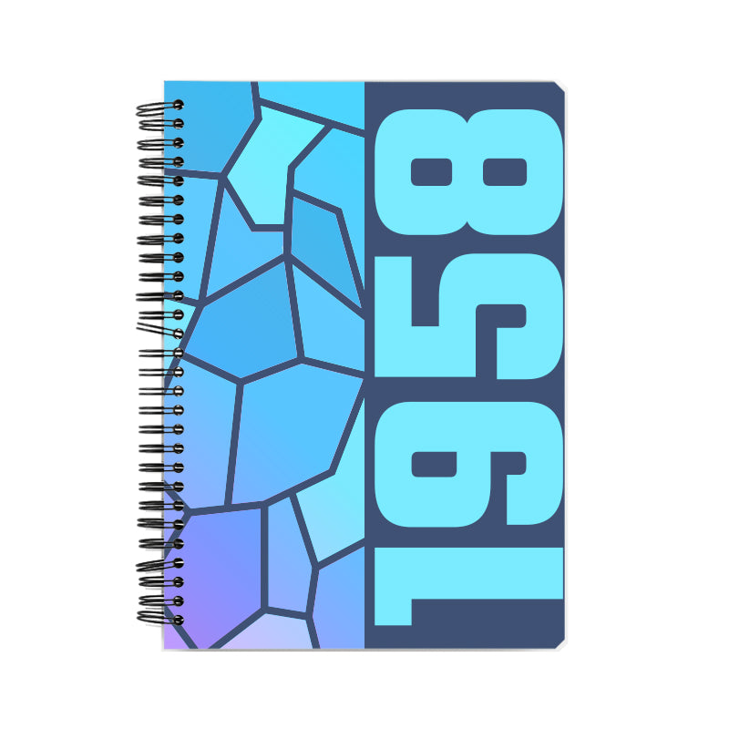 1958 Year Notebook (Navy Blue)