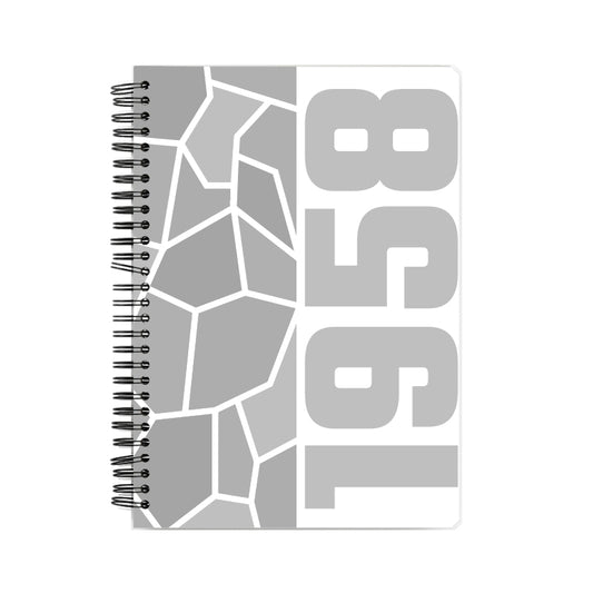 1958 Year Notebook (White)