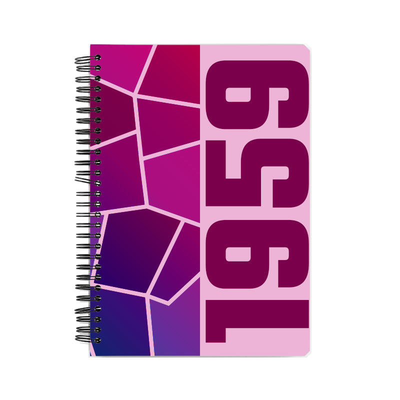 1959 Year Notebook (Light Pink)