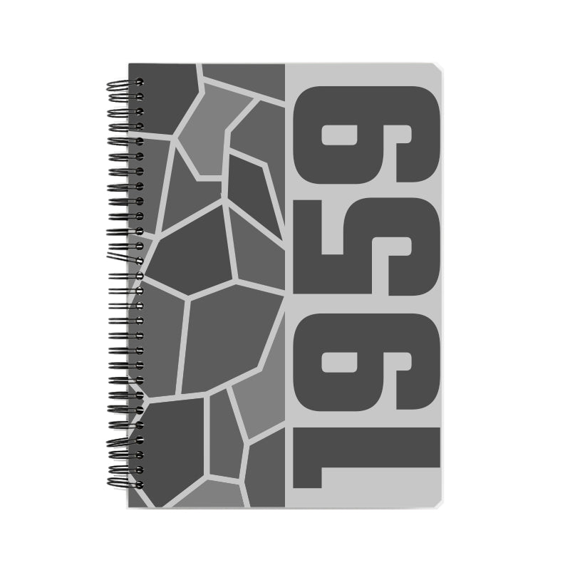 1959 Year Notebook (Melange Grey)