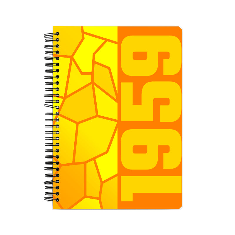 1959 Year Notebook (Orange)