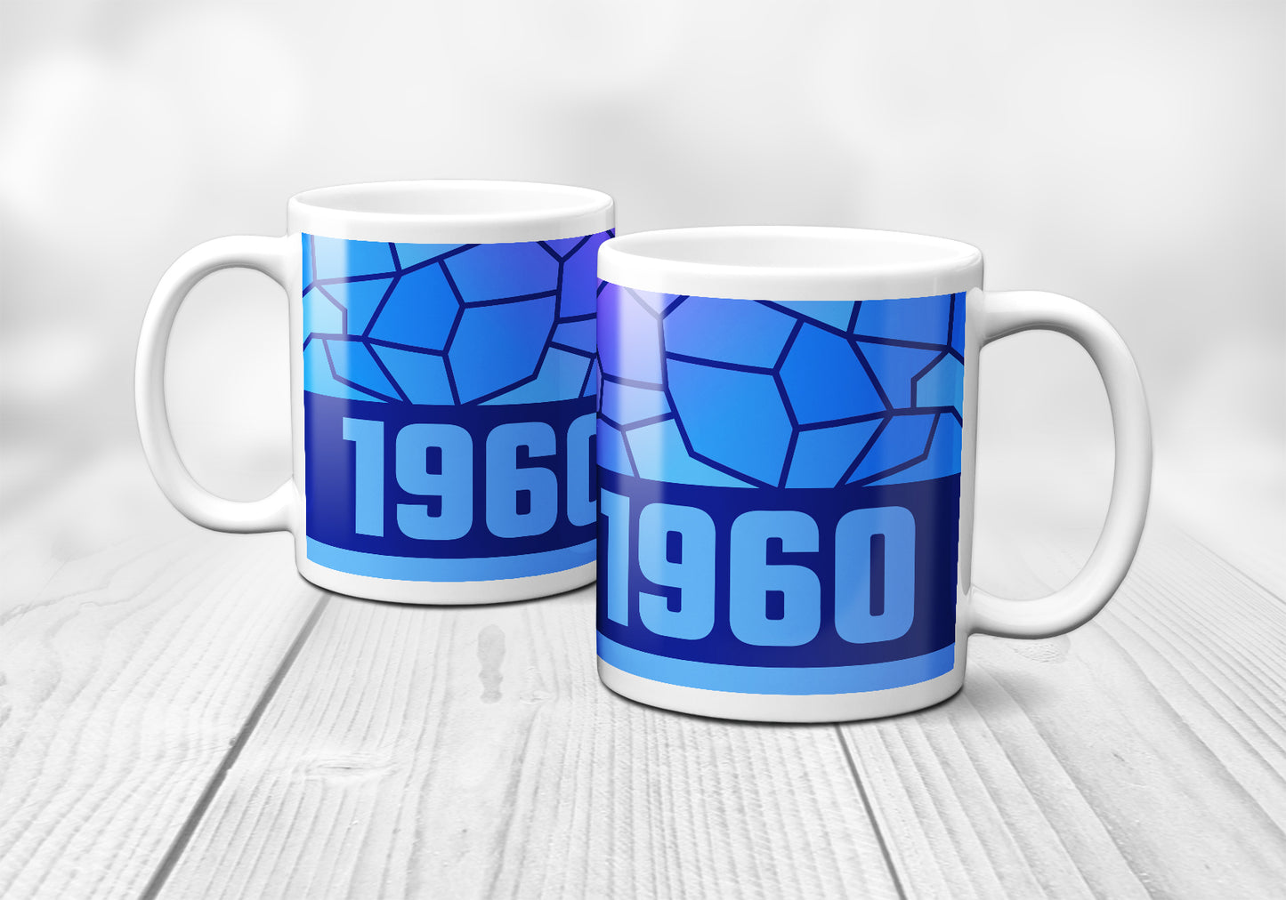 1960 Year Mug (11oz, Royal Blue)