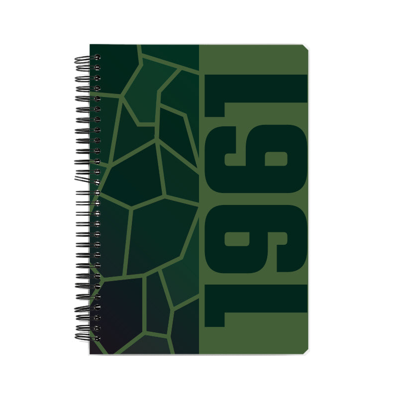 1961 Year Notebook (Olive Green)