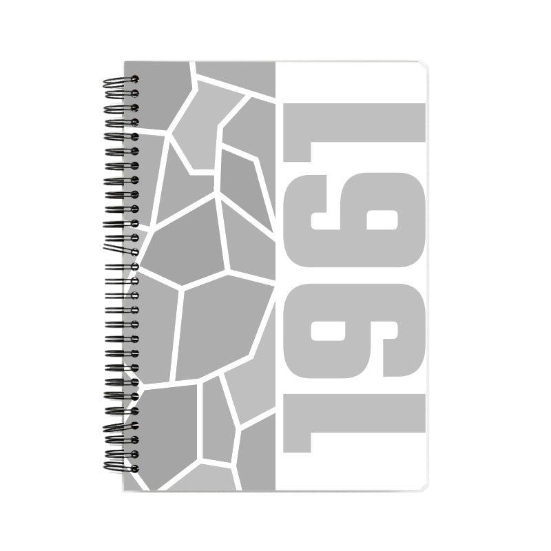 1961 Year Notebook (White)