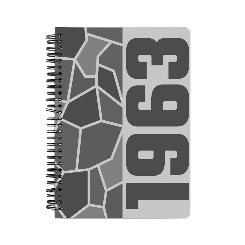 1963 Year Notebook (Melange Grey)