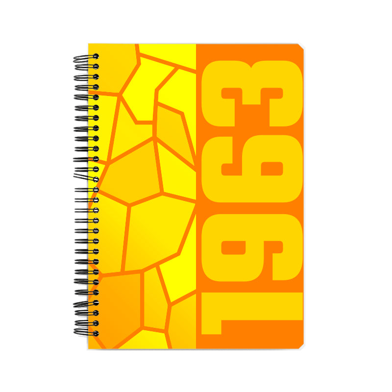 1963 Year Notebook (Orange)