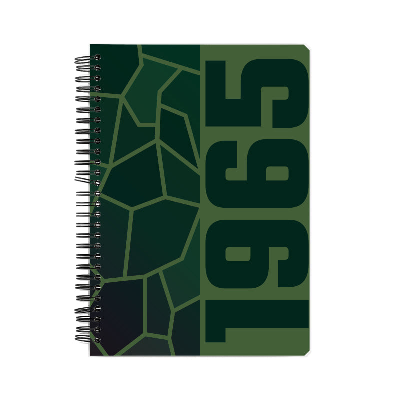 1965 Year Notebook (Olive Green)