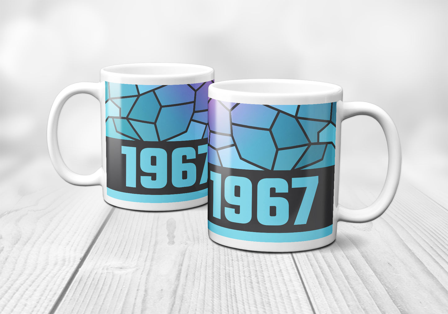 1967 Year Mug (11oz, Charcoal Grey)