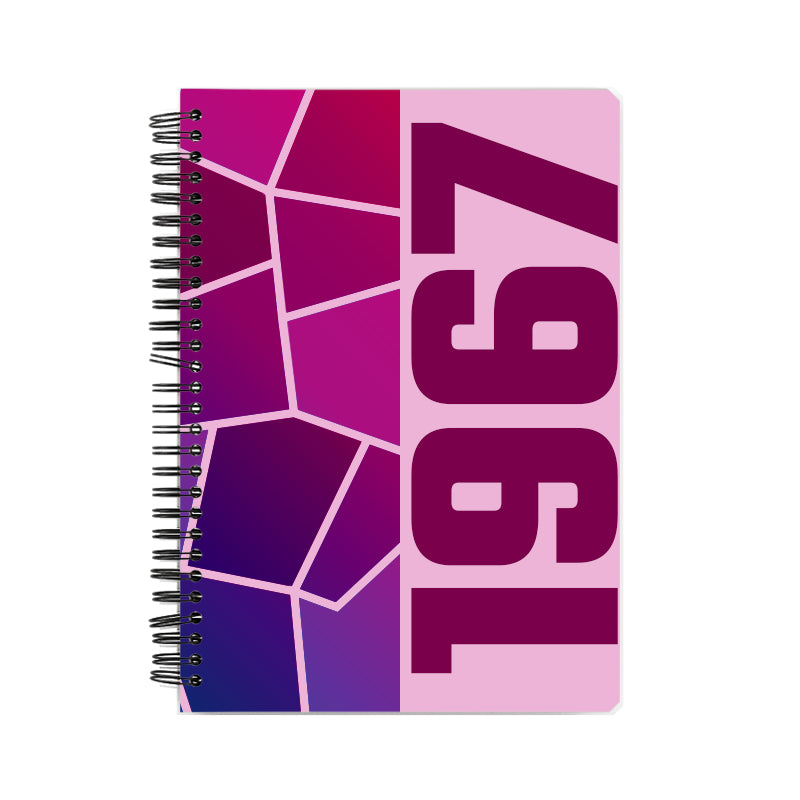 1967 Year Notebook (Light Pink)