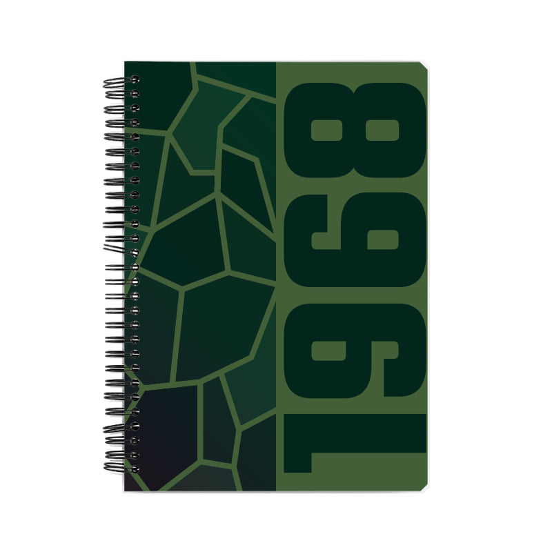 1968 Year Notebook (Olive Green)