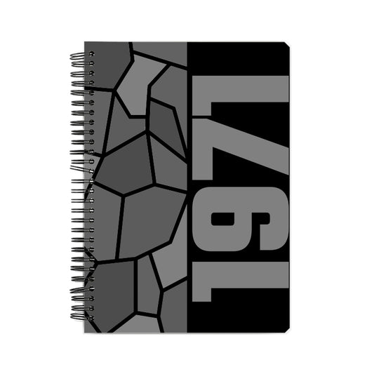 1971 Year Notebook (Black)