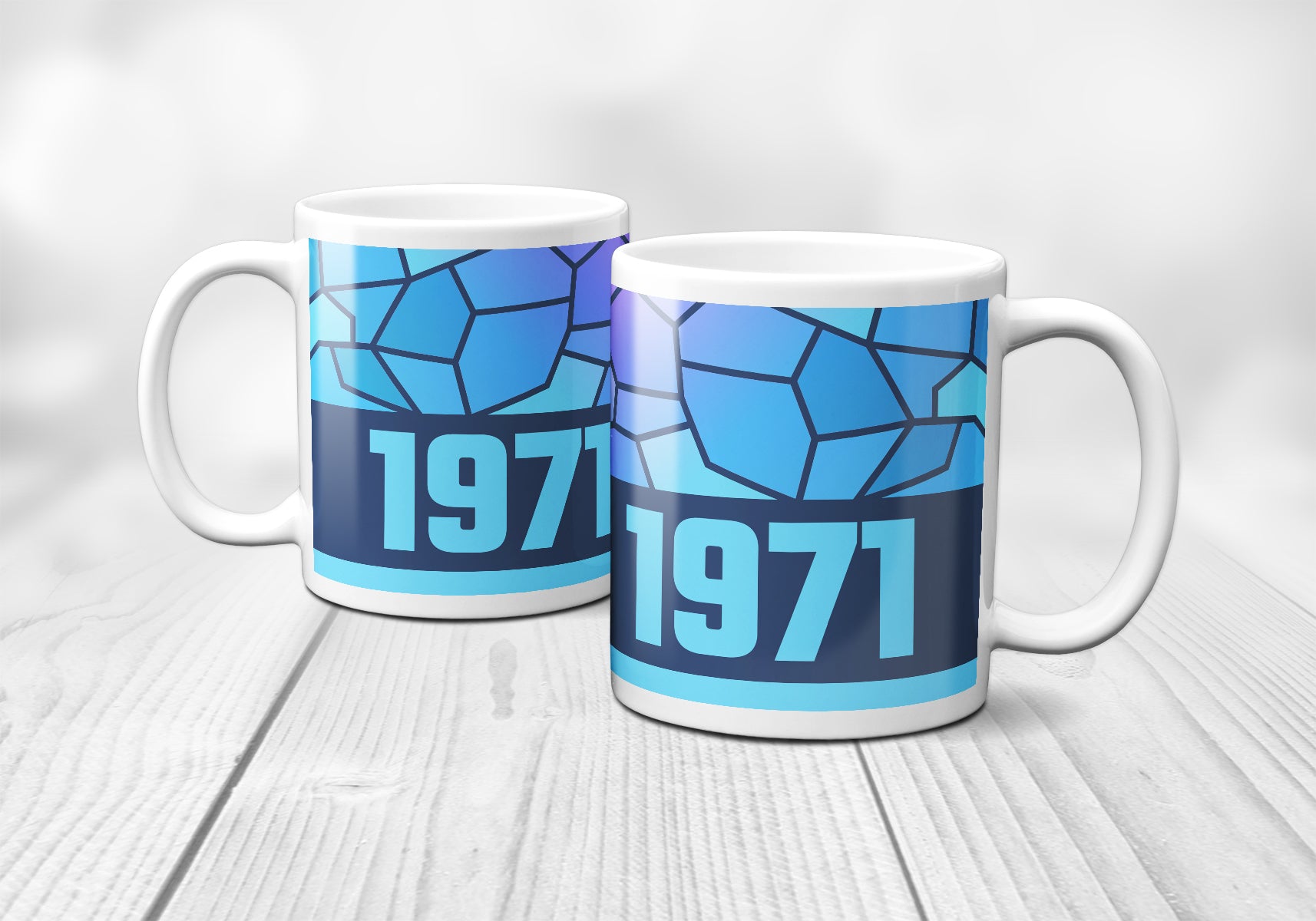 1971 Year Mug (11oz, Navy Blue)