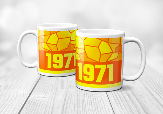 1971 Year Mug (11oz, Orange)
