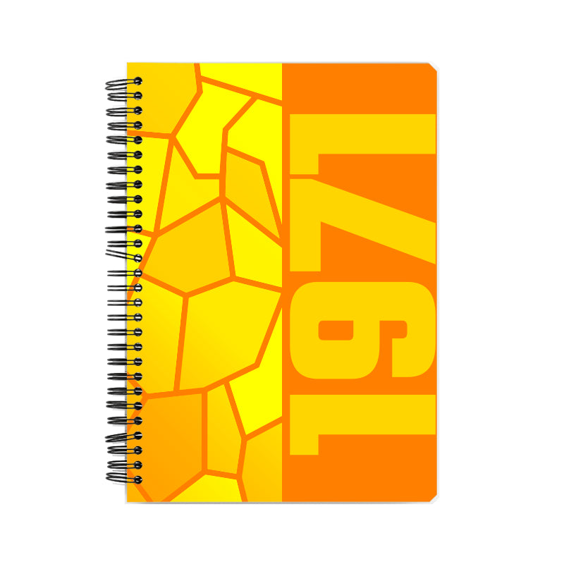 1971 Year Notebook (Orange)