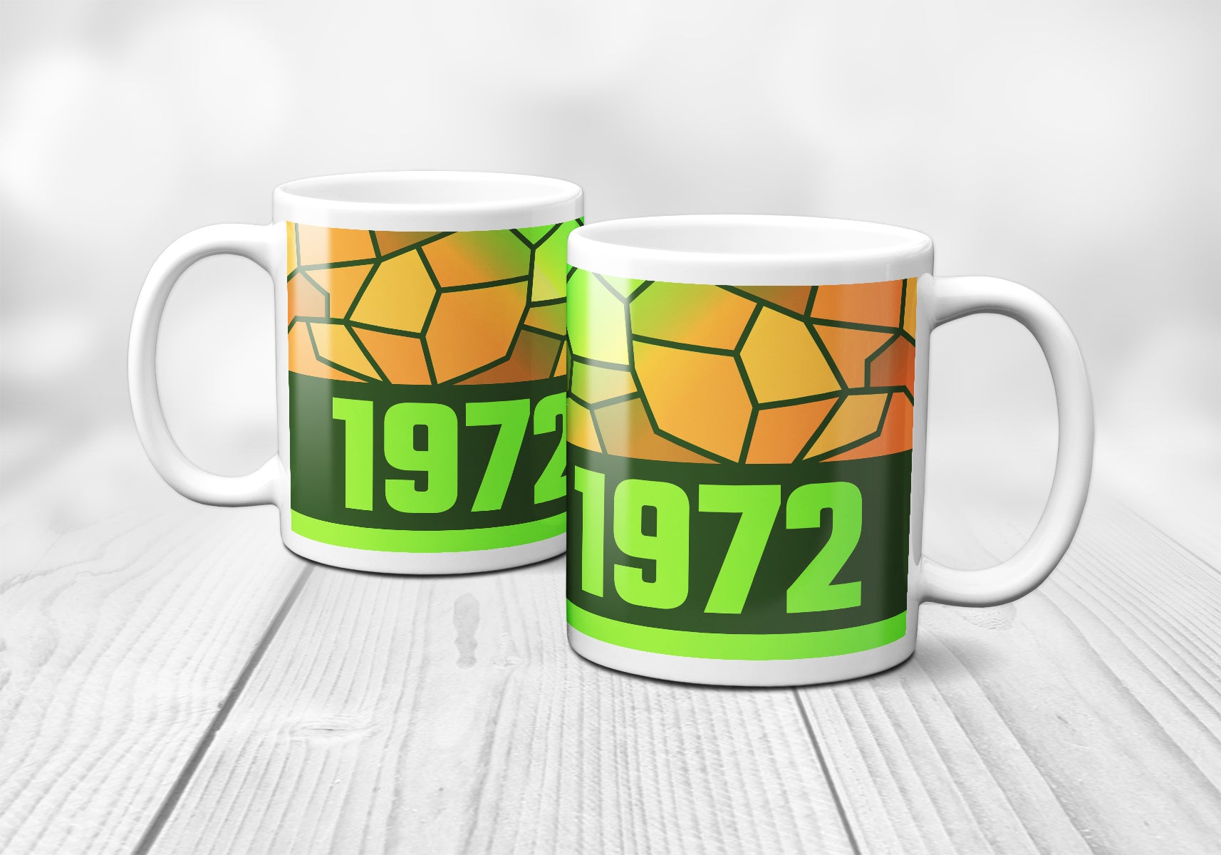 1972 Year Mug (11oz, Olive Green)