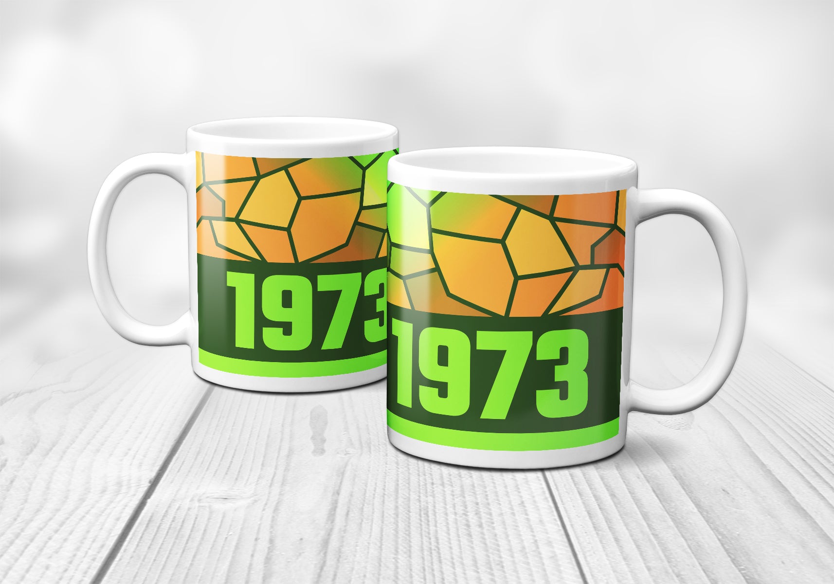 1973 Year Mug (11oz, Olive Green)