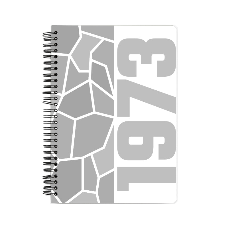 1973 Year Notebook (White)