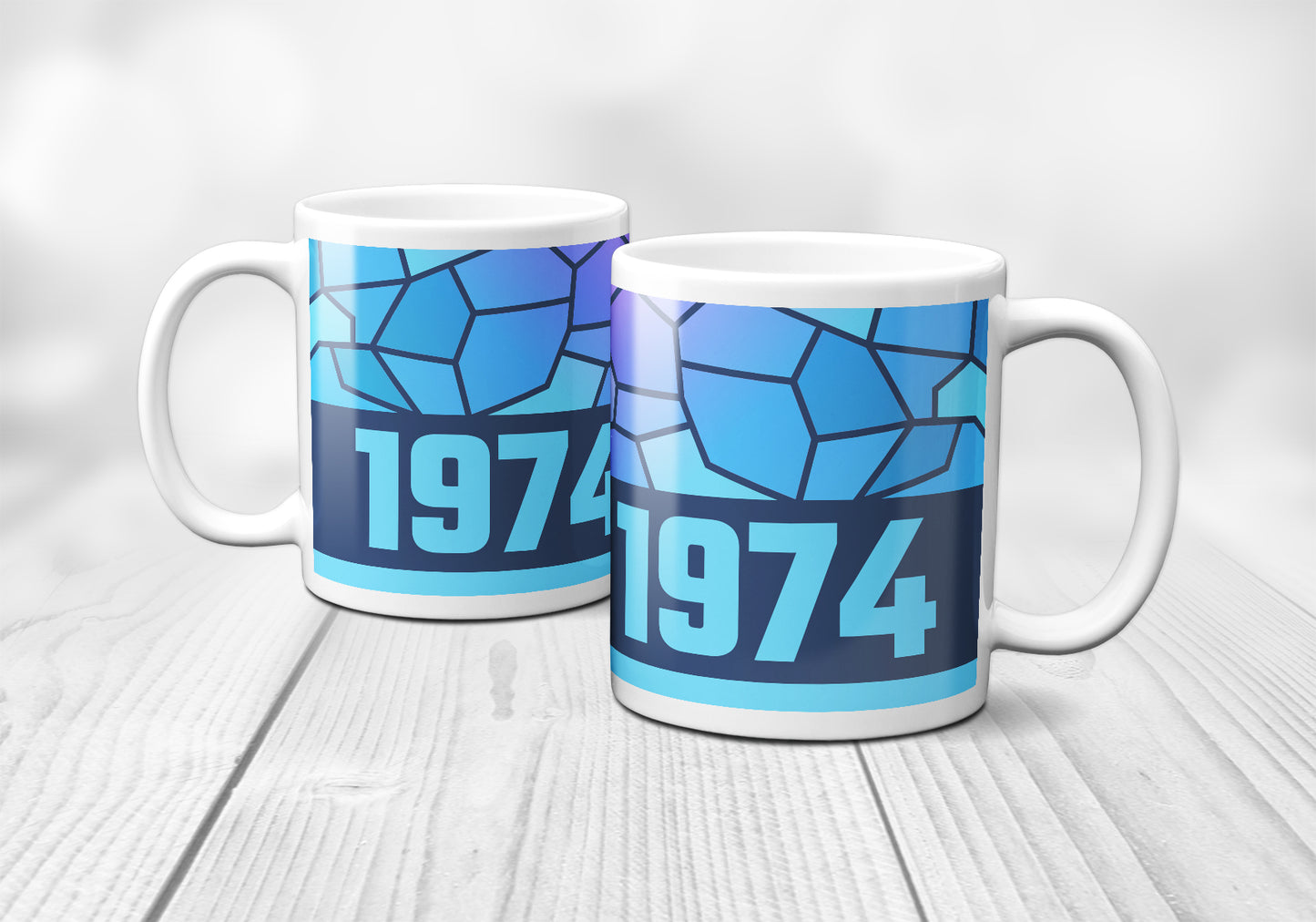1974 Year Mug (11oz, Navy Blue)