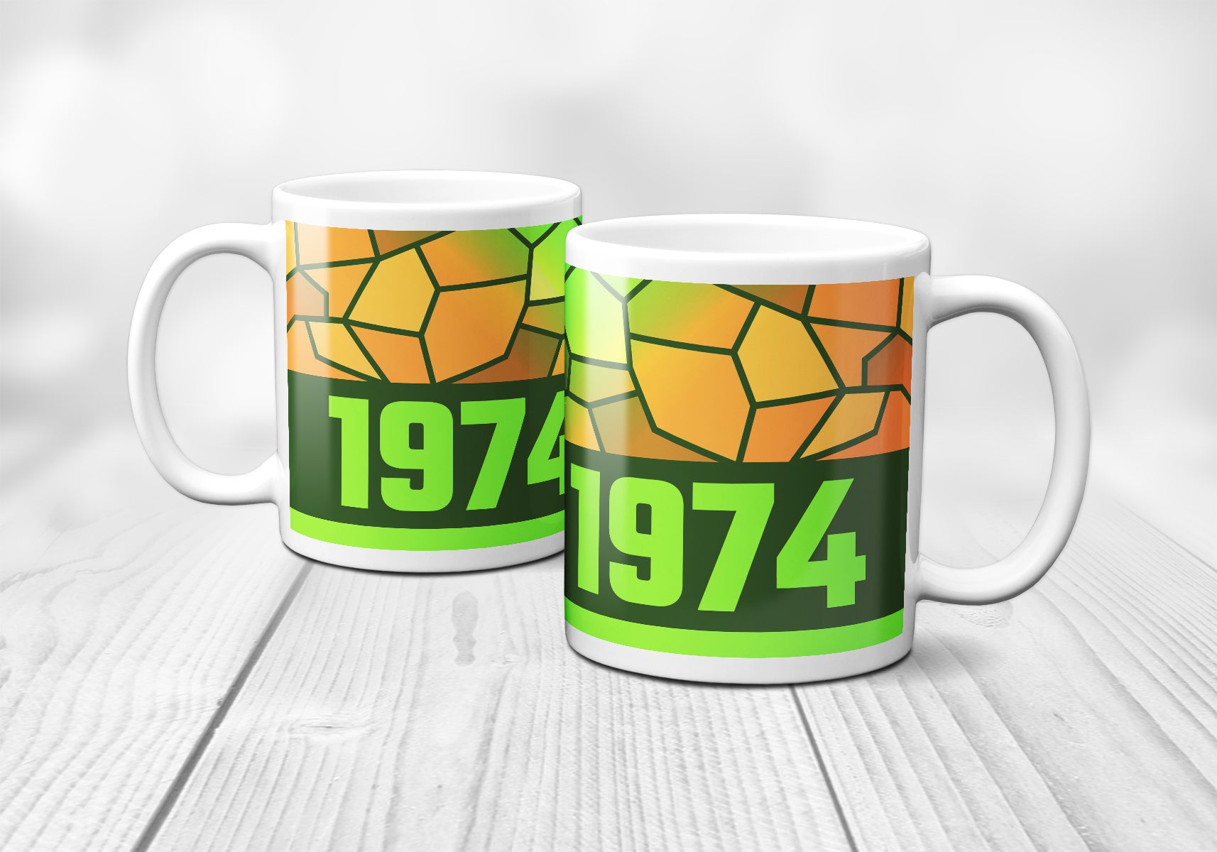 1974 Year Mug (11oz, Olive Green)
