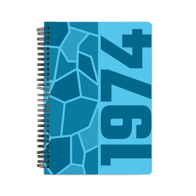 1974 Year Notebook (Sky Blue)