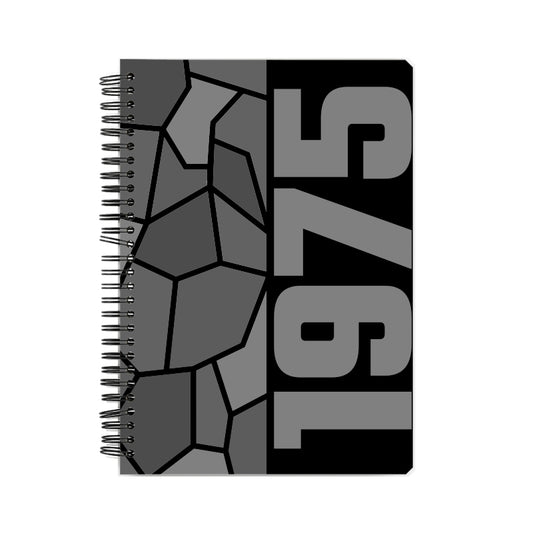 1975 Year Notebook (Black)