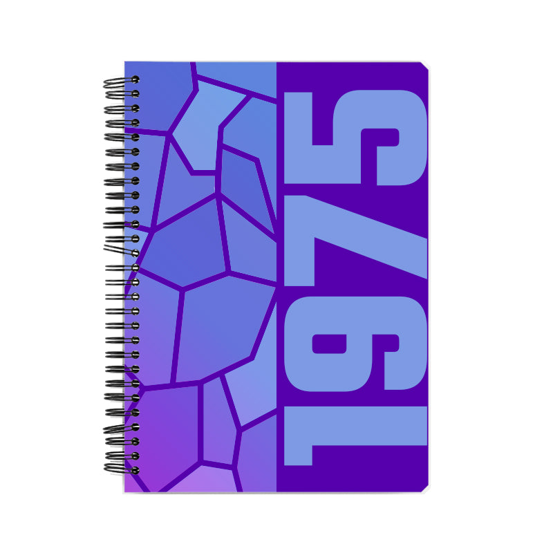 1975 Year Notebook (Purple)