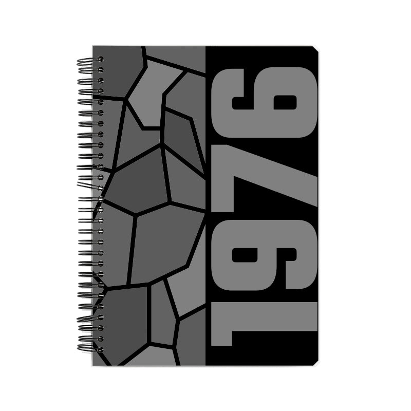 1976 Year Notebook (Black)