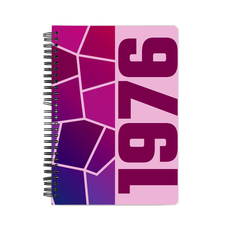 1976 Year Notebook (Light Pink)