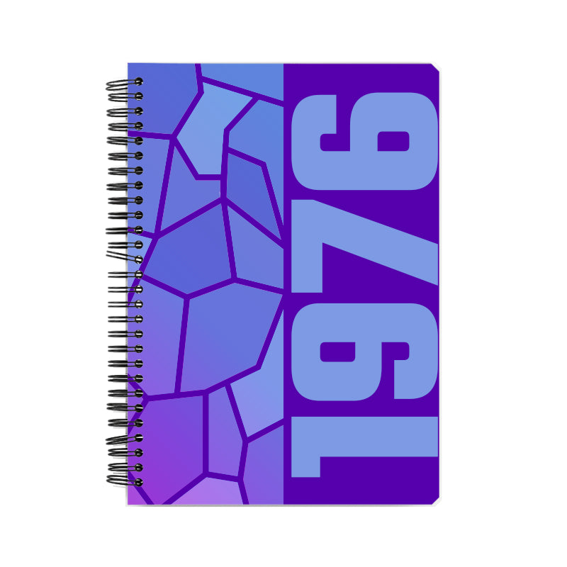 1976 Year Notebook (Purple)