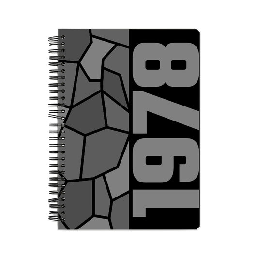 1978 Year Notebook (Black)