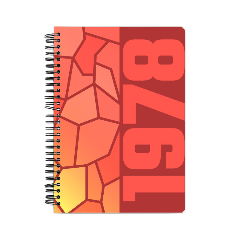 1978 Year Notebook (Red)