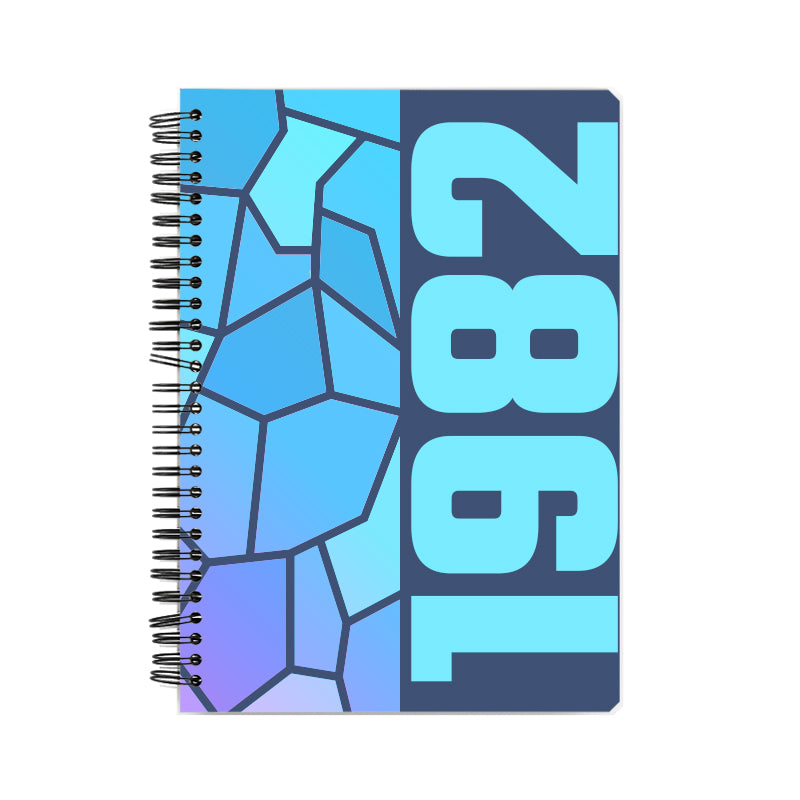 1982 Year Notebook (Navy Blue)