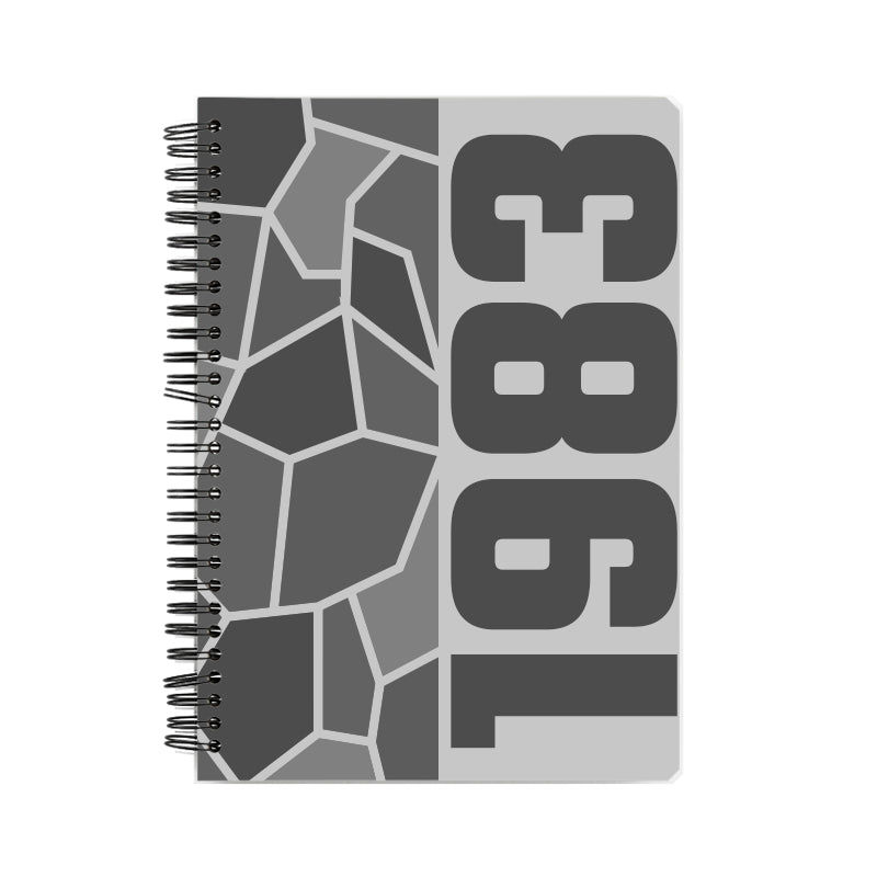 1983 Year Notebook (Melange Grey)