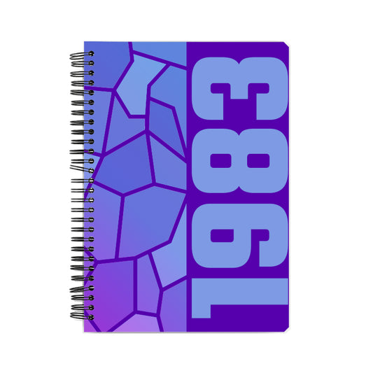 1983 Year Notebook (Purple)