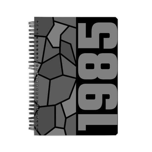 1985 Year Notebook (Black)