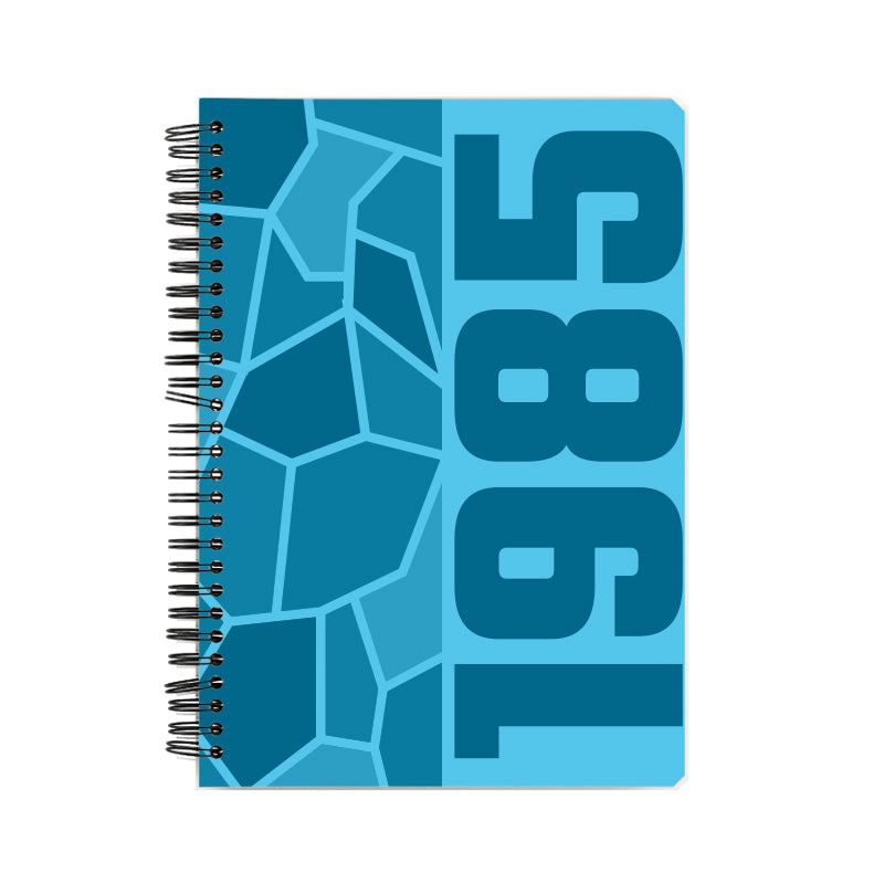 1985 Year Notebook (Sky Blue)