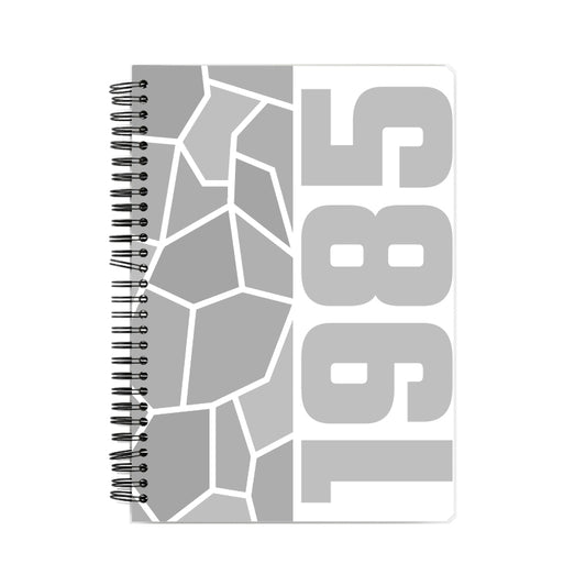 1985 Year Notebook (White)
