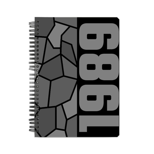 1989 Year Notebook (Black)