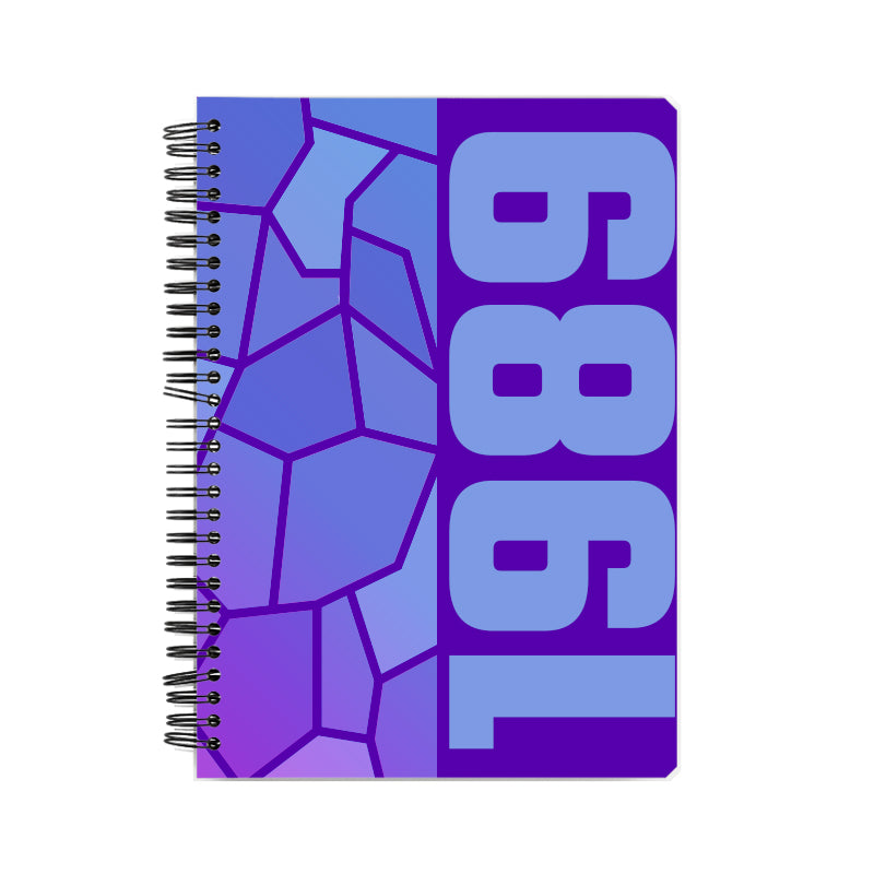 1989 Year Notebook (Purple)