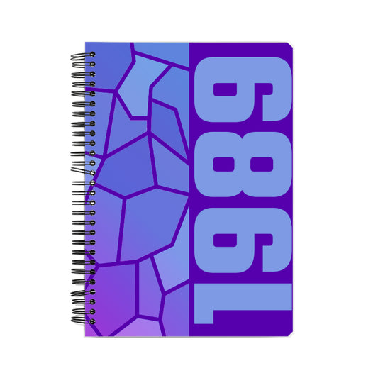 1989 Year Notebook (Purple)