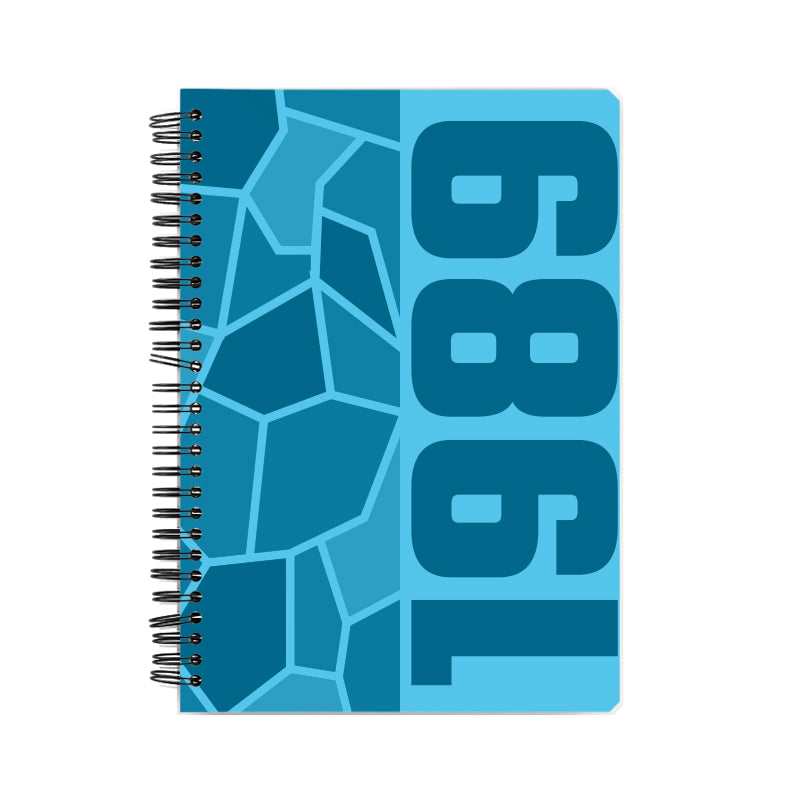 1989 Year Notebook (Sky Blue)