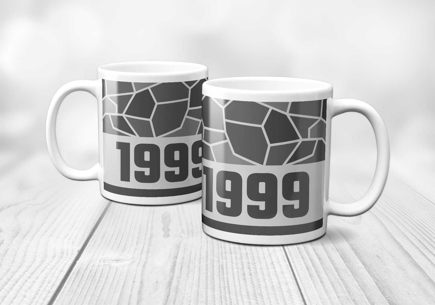 1999 Year Mug (11oz, Melange Grey)