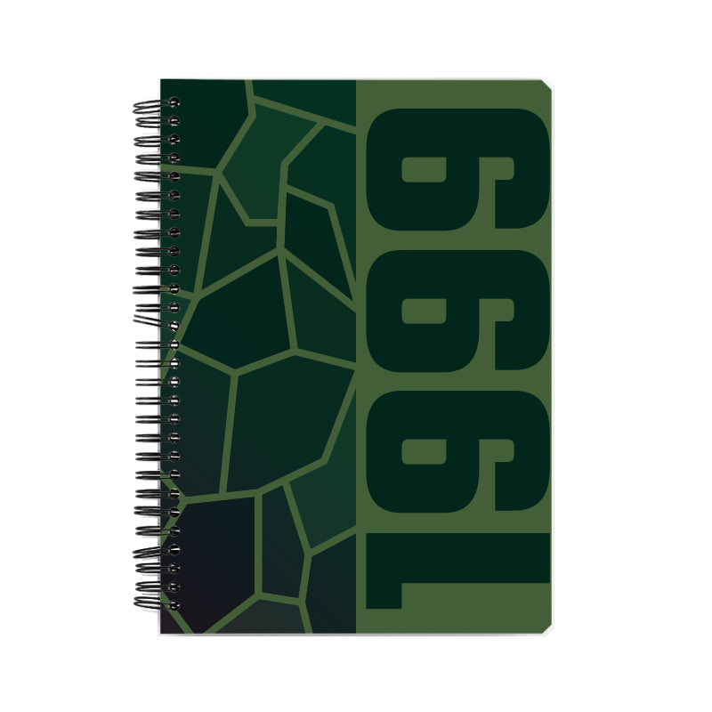1999 Year Notebook (Olive Green)