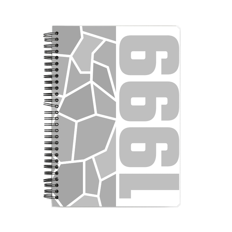 1999 Year Notebook (White)