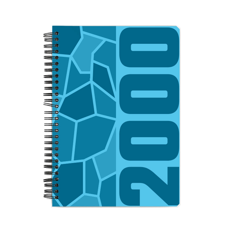 2000 Year Notebook (Sky Blue)