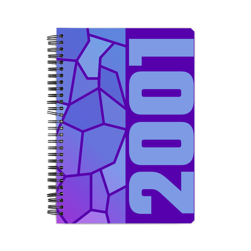 2001 Year Notebook (Purple)