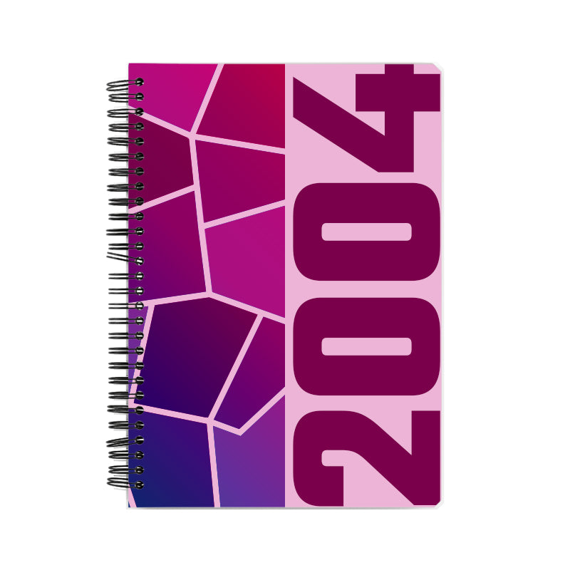 2004 Year Notebook (Light Pink)